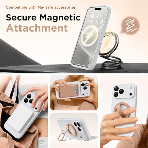 GolbinBox Magnetic for iPhone 18 Pro Case/17 Pro Case, Light Gray - Image 4