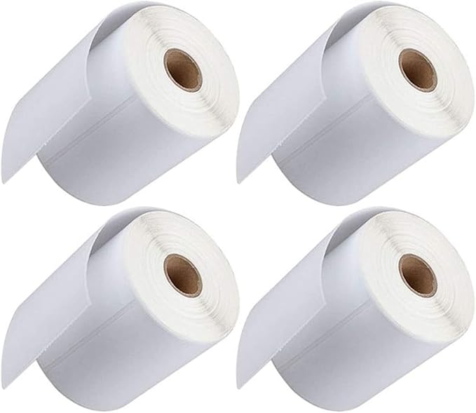 FungLam 4 Rolls 4x6 Direct Thermal Shipping Labels, 250 Labels Per Roll by FungLam