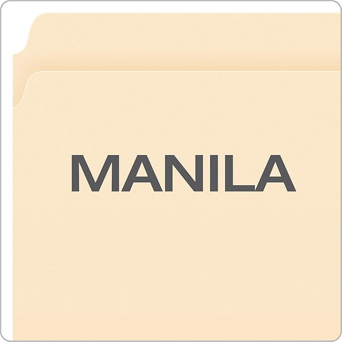 Pendaflex Manila Fastener Folders, Letter Size, 1 Fastener, Straight Cut - Image 6