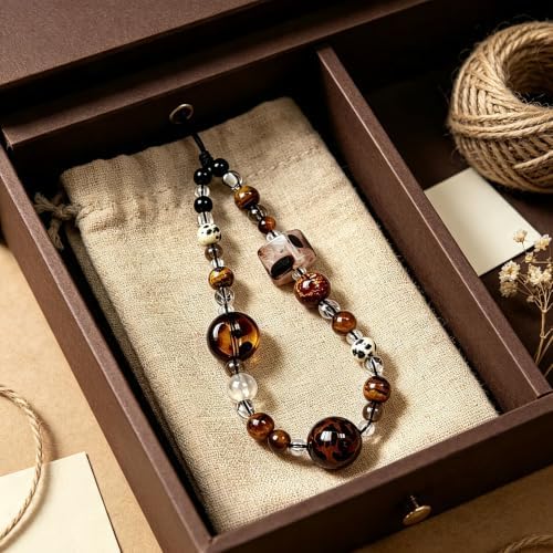 Beaded Camera Wrist Strap Cute Digital Camera Charm Lanyard Phone Charms Strap Beaded Camera Chain for Phone - Image 6