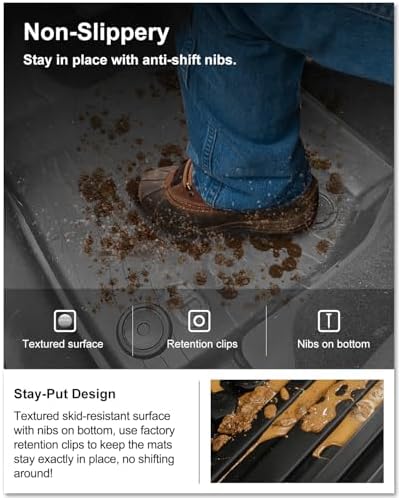 Kiwi Master Floor Mats for 2020-2026 Jeep Gladiator - Image 6
