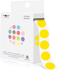 PARLAIM 1/2 Inch Round Adhesive Color-Code Dot Stickers, 500 Stickers Inventory by PARLAIM
