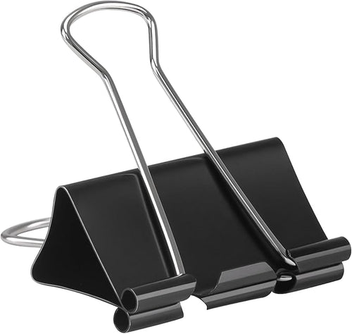 2 Inch 40 Pack Extra Large Binder Clips, Jumbo Paper Clips, Big Paper Clamps by OWLKELA