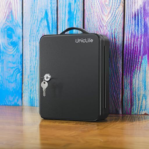 Uniclife 48-Key Steel Key Cabinet - Image 2