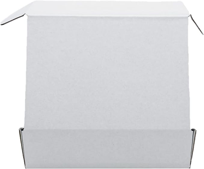 7x4x1.55 inch Small White Mailers Boxes Recyclable Corrugated Gift Box - Image 5