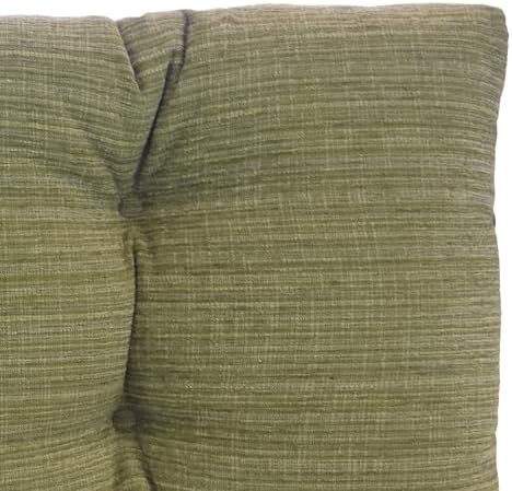 Klear Vu The Gripper Non-Slip Tufted Bench Cushion for Indoor Furniture, Assembled in USA, Entryway Storage, Bay Window, Corner Nook or Piano Seat, 33 Inches, Chenille Green - Image 4