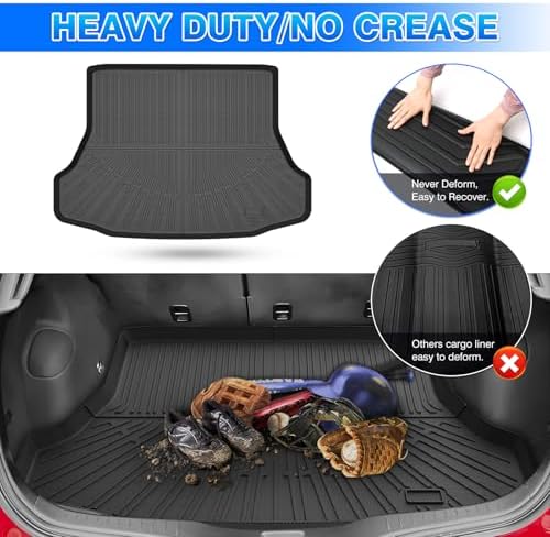 Civic Cargo Liner - Trunk Mat for Honda Civic 2006-2011, All Weather Cargo Mat for Civic Accessories, Heavy Duty Car Mats, Car Accessories - Image 5