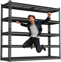 48" W Garage Shelves 5-Tier Heavy Duty Garage Shelving Load 3030LBS by VDEVY