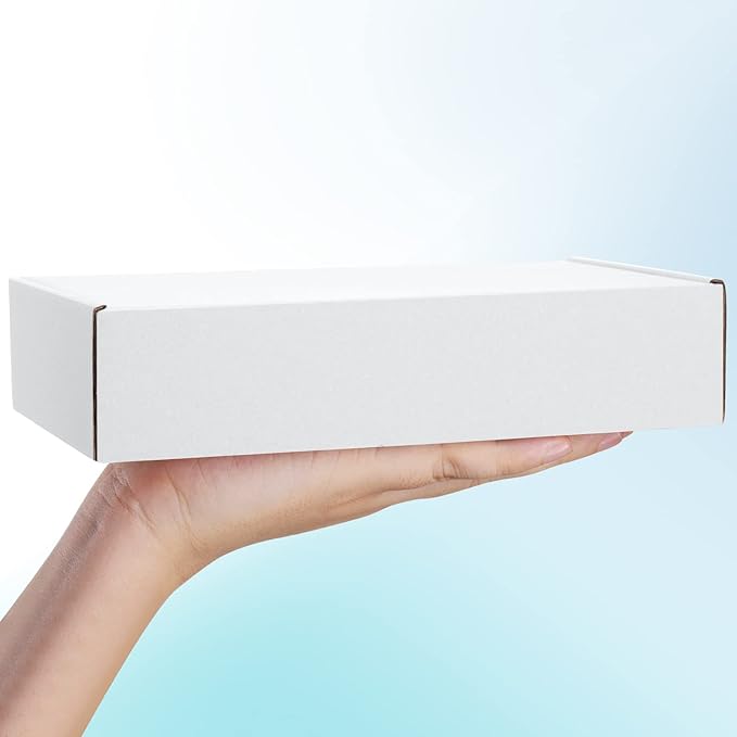 Shipping Boxes 9x6x2 inches White Small Mailing Boxes 25 Pack Cardboard - Image 4