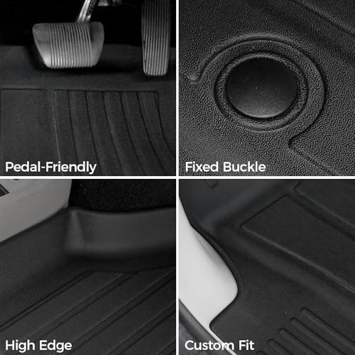 Floor Mats for 2017-2027 Chrysler Pacifica 7/8-Seats Accessories - Image 5