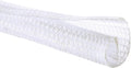 1/2" x25ft Braided Cable Sleeve – Split Self-Wrapping Wire Loom Tubing by QCSIW