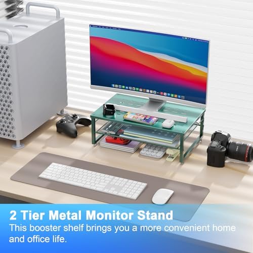 gianotter 2-Tier Metal Monitor Stand Riser - Image 2