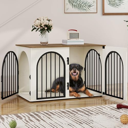Hzuaneri 39.4'' Dog Crate Furniture,Dog Kennel Indoor for Medium/Large Dogs by Hzuaneri
