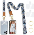 Yonlevres Phone Lanyard Crossbody Strap Wrist Neck Adjustable Women Boho by Yonlevres