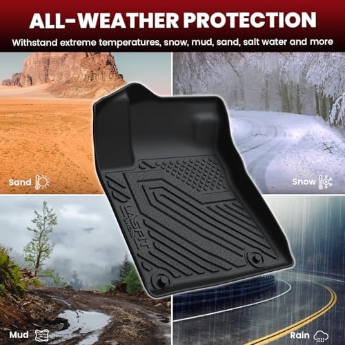 LASFIT Floor Mats for Nissan Murano 2024 2023 2022 2021 2020 2015-2019 - Image 5