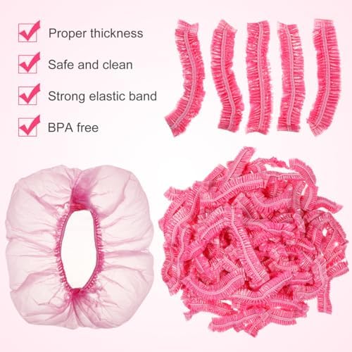 Ipetboom 300Pcs Disposable Wash Basin Liners Salon Wrapping Bags Shower Caps - Image 3