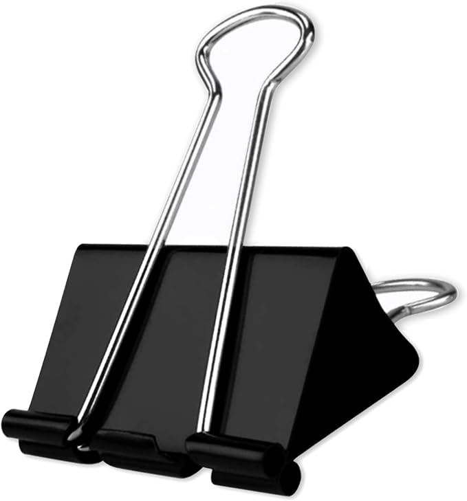 Extra Large Binder Clips 2.4 Inch, Upgrade Large Binding Clips Jumbo Paper Clips by Unknown