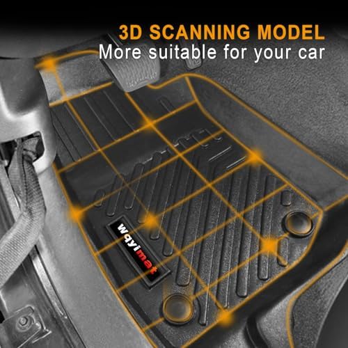 for 2021-2025 2026 Jeep Wrangler JL 4XE Floor Mats Cargo Liner and Backrest Mat All Weather TPE Rubber Protection Mat Accessories (Only for Jeep Wrangler JL 4XE Full Set) - Image 4
