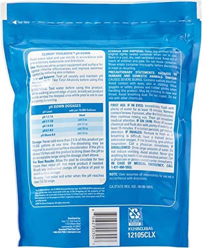 Clorox® Pool&Spa™ Swimming Pool pH Down, Lowers pH, Protects Against Eye and Skin Irritation, 5LB (Pack of 1) - Image 2