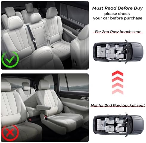 AUXKO Floor Mats Cargo Mat for Jeep Grand Cherokee L 7 Seat 2026-2021 - Image 3