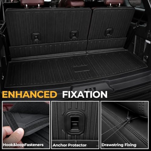 Floor Mats for 2018-2024 Ford Expedition 7-Seat Accessories - Image 5