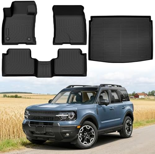 Floor Mats for Ford Bronco Sport 2021-2026 (Only for Sport & Fuel Version) by Vehiwell