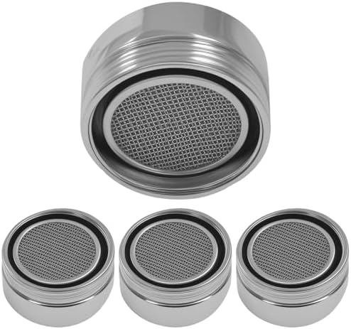 Hitefu 4 PCS 15/16 Inch Solid Brass Faucet Aerator - Image 2