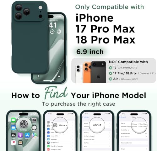 GolbinBox Magnetic for iPhone 18 Pro Max Case/17 Pro Max Case, Olive Green - Image 2