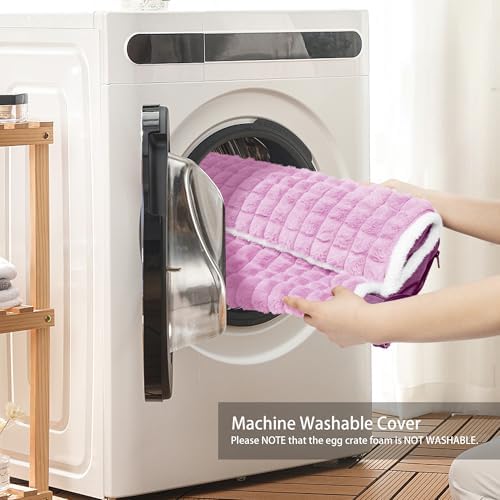 Orthopedic Large Dog Bed Pillow Pet Sofa Bed 56''X40'' Lilac - Image 4