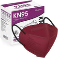 Miuphro 50 Pack Cup Dust Safety Disposable Masks, KN95 5-Layer Foldable Masks by Miuphro