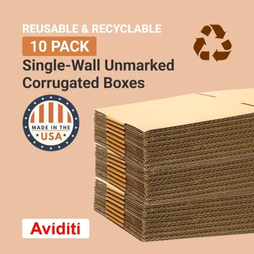 AVIDITI Shipping Boxes Large 24"L x 16"W x 12"H, Moving and Storage - Image 3