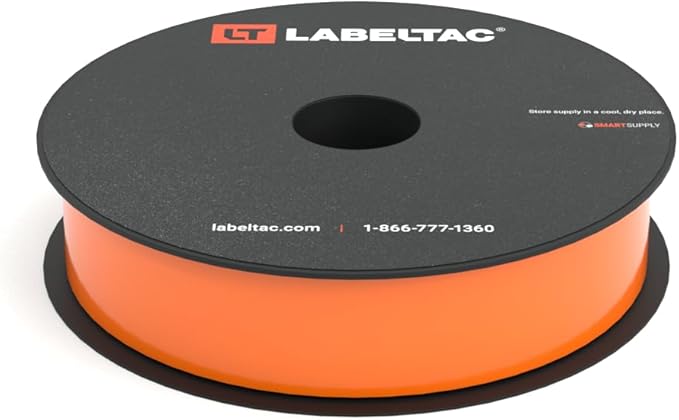 LabelTac LT4/LT4P/LTPX Label Supply 1" x 150' Orange by LabelTac