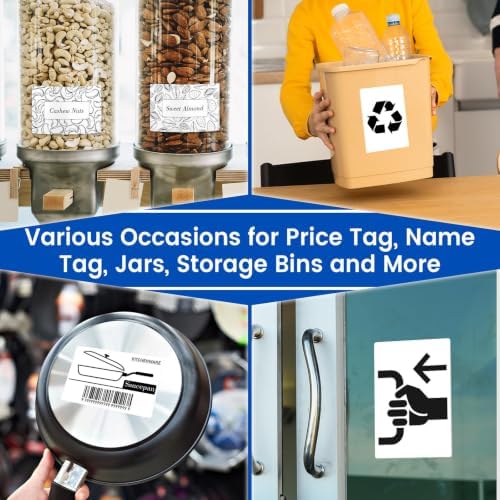 LLIKED 4" x 6" Thermal Labels, 250 Removable Labels with No Residue - Image 7