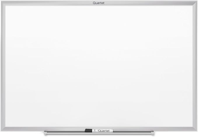 Quartet Whiteboard, Dry Erase Board, Nano-Clean Surface Resists Ink Stains - Image 3