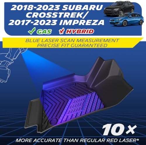 Michelin Vehicle Mats for 2018-2023 Subaru Crosstrek/2017-2023 Impreza - Image 4