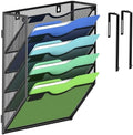 Kuntine.B Wall File Organizer Office Hanging Magazine Holder Wall File Organizer for Office Home by KuntineB