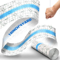 BFONS Tattoo Aftercare Waterproof Bandages Roll 10 Inch x 4 Yard, Transparent Tattoo Cover Up Tape Second Skin Film Wrap Tattoo Supplies for Healing Protective Clear Sterile and Safe Bandages by BFONS