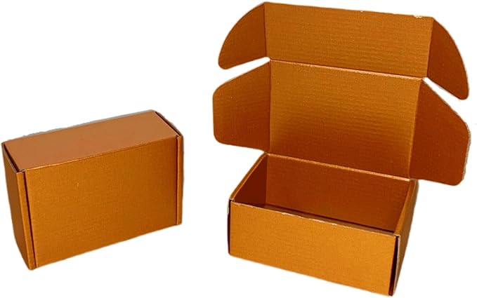 50 Pcs 4.3 x 3.1 x 2 inches Mini Size Corrugated Cardboard Gift Boxes - Image 6