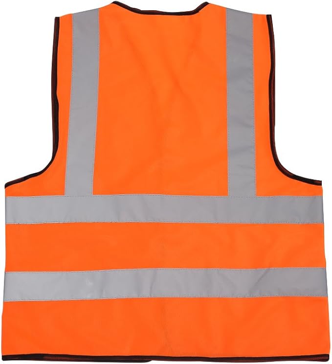 zojo High Visibility Reflective Vests, Adjustable Size, Lightweight Mesh Fabric - Image 6