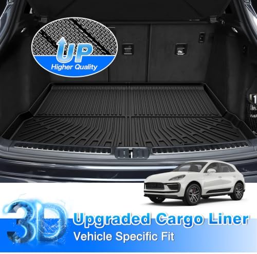 Macan Cargo mat - Trunk Mat for Porsche Macan 2014-2026, All Weather Trunk Mat for Macan Accessories, Heavy Duty Rubber Mats, Car Accessories - Image 2