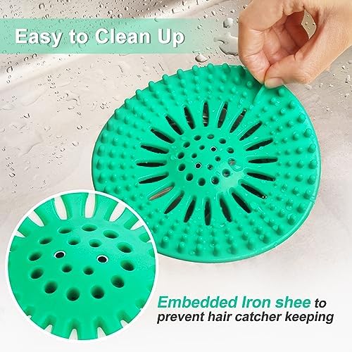 Gotega Hair Catcher Shower Drain with Iron for Bathroom Bathtub Tub Shower - Image 7