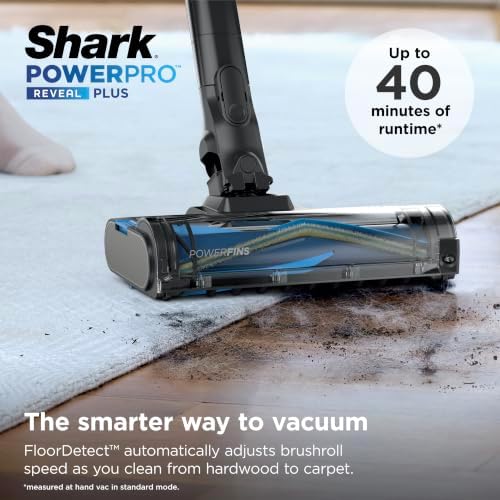 Shark PowerPro Reveal Plus Cordless Vacuum Cleaner - Charcoal - IZ376H - Image 2