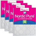 Nordic Pure 18x20x1 Tru Mini Pleat MERV 13 AC Furnace Air Filters 4 Pack by NordicPure