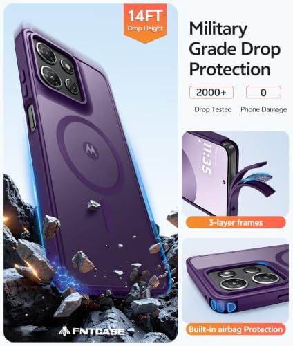 FNTCASE for Moto G Play 2026 / G 2026 / G 2025 Phone Case, Screen Protector - Image 5