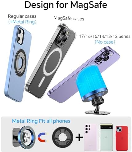 Kaistyle for Magsafe Car Mount【Strong Magnet】Magnetic Phone Holder for Car Phone Holder Mount Dash Mounted Holders Cell Phone Holders for Your Car Accessories for Women Men for iPhone 18 Pro Max 17 16 - Image 7
