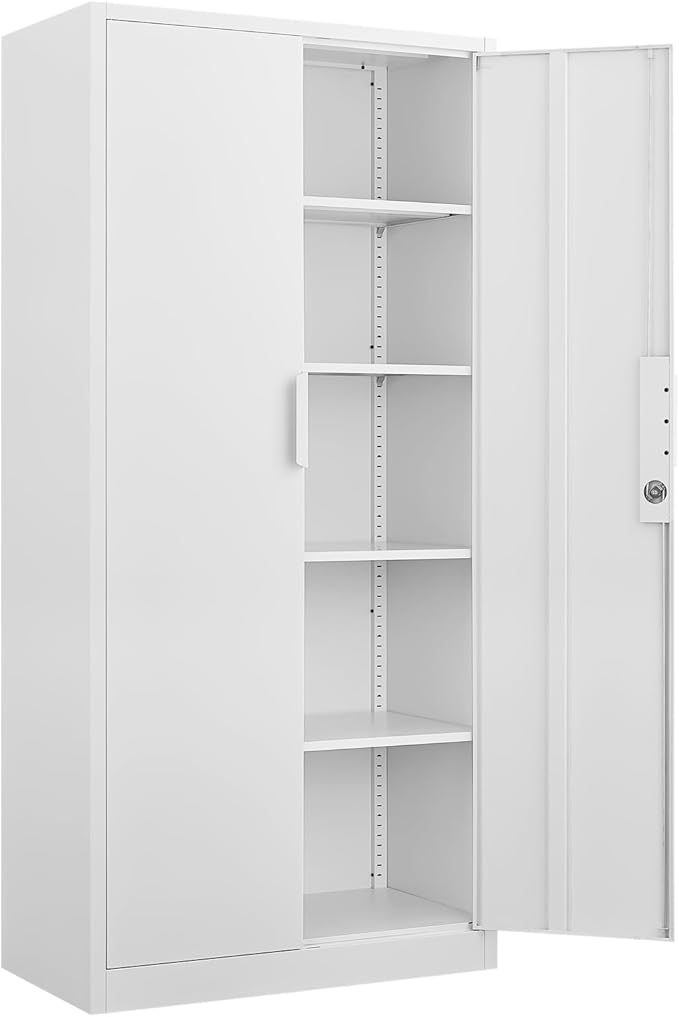LUCYPAL Metal Garage Storage Cabinet by HomeOfficeFurniture
