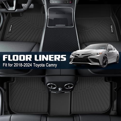 Floor Mats for 2018-2022 2023 2024 Toyota Camry (FWD Only, Not for Hybrid) - Image 5