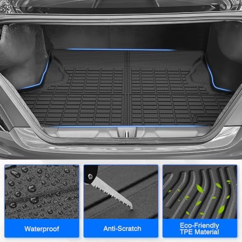 Cartist Floor Mats Fit for Subaru WRX 2022-2026, All Weather Car Mats Cargo Liner for WRX Accessories, Heavy Duty Carpet Protection - Image 5