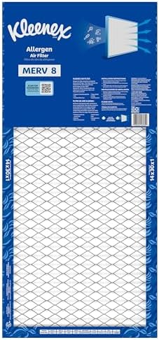 Kleenex Allergen Air Filter 14x30x1 Inches - 8 MERV RATING (4-Pack) - Image 4