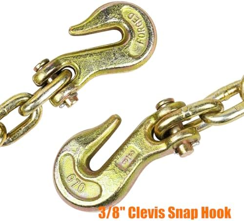 ENJ 2 Pack Transport Binder Chain 3/8 Inch x 10 Foot - Image 2